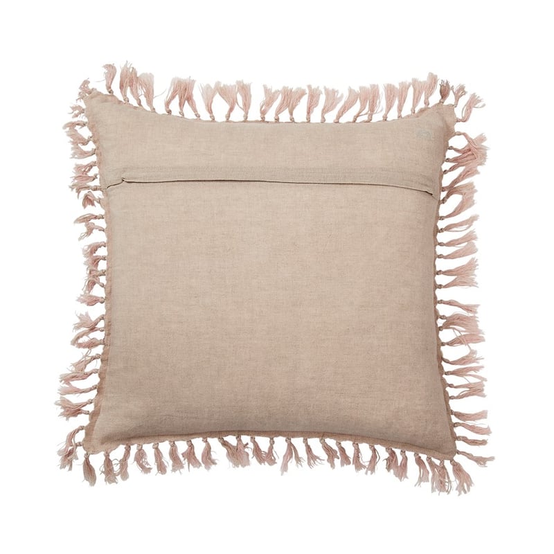 Genoa Vintage Washed Linen Dusty Pink Cushion