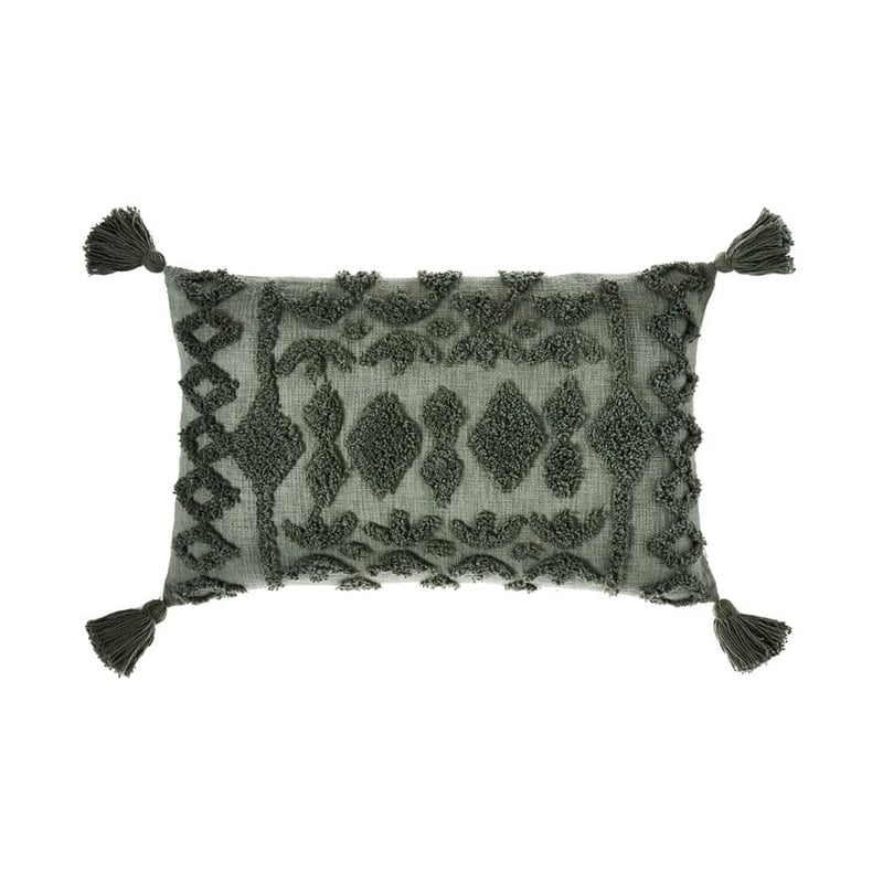 Red Earth Forest Tufted Cushion 