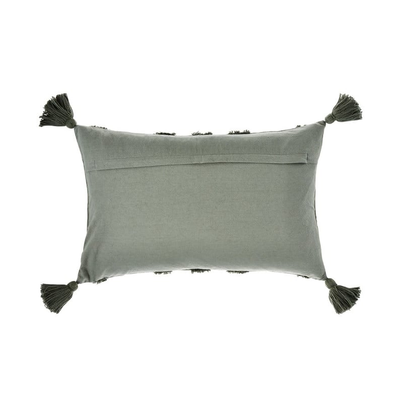 Red Earth Forest Tufted Cushion 