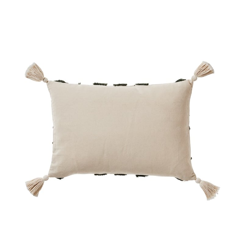 Red Earth Forest Natural Tufted Cushion  