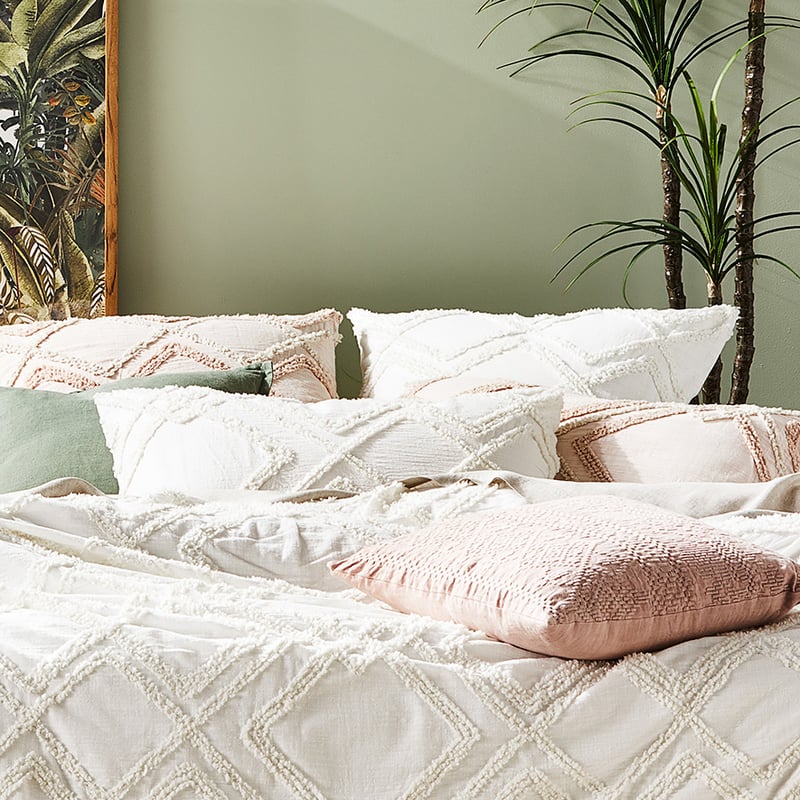 Madaya Blush Linen Cushion 