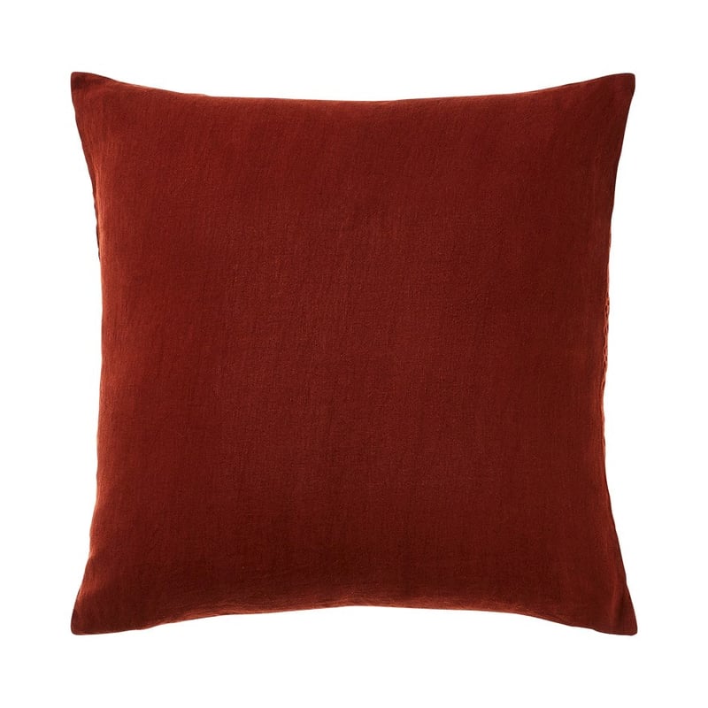 Madaya Deep Rust Linen Cushion 