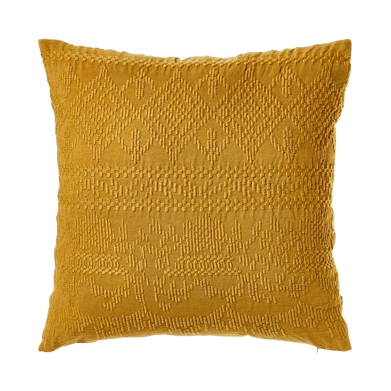 Madaya Mustard Linen Cushion