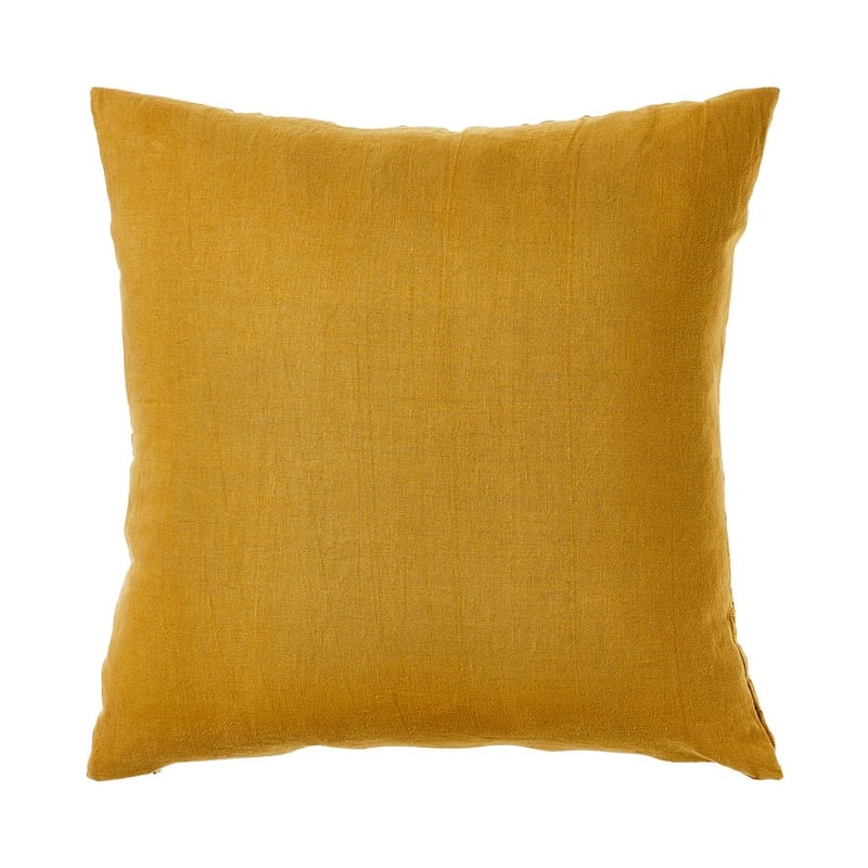 Madaya Mustard Linen Cushion