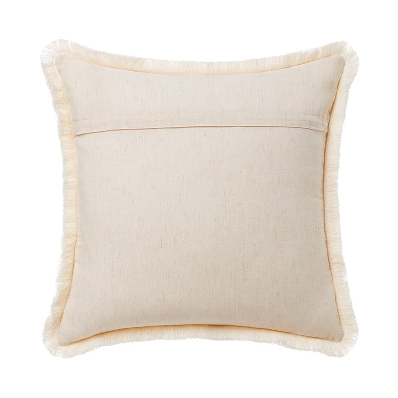 Peony Garden Mustard Cushion 