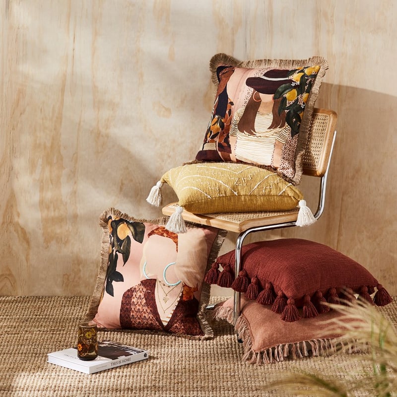 Zuma Mustard Cushion