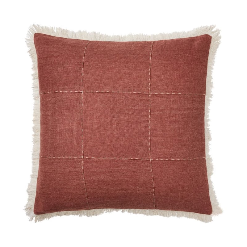Russo Patchwork Rust Cushion 