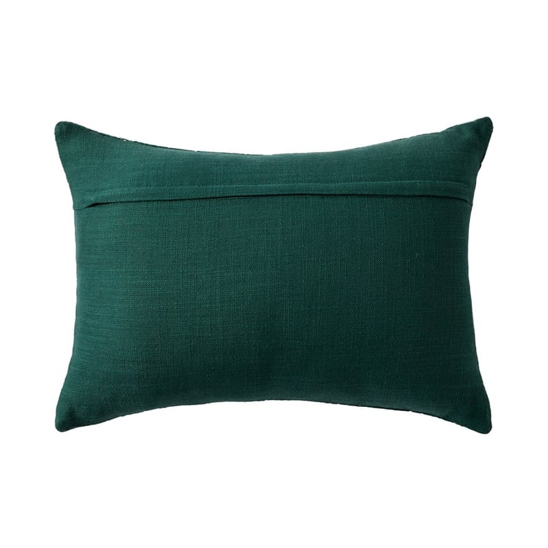 Calgary Green & Pink Velvet Cushion