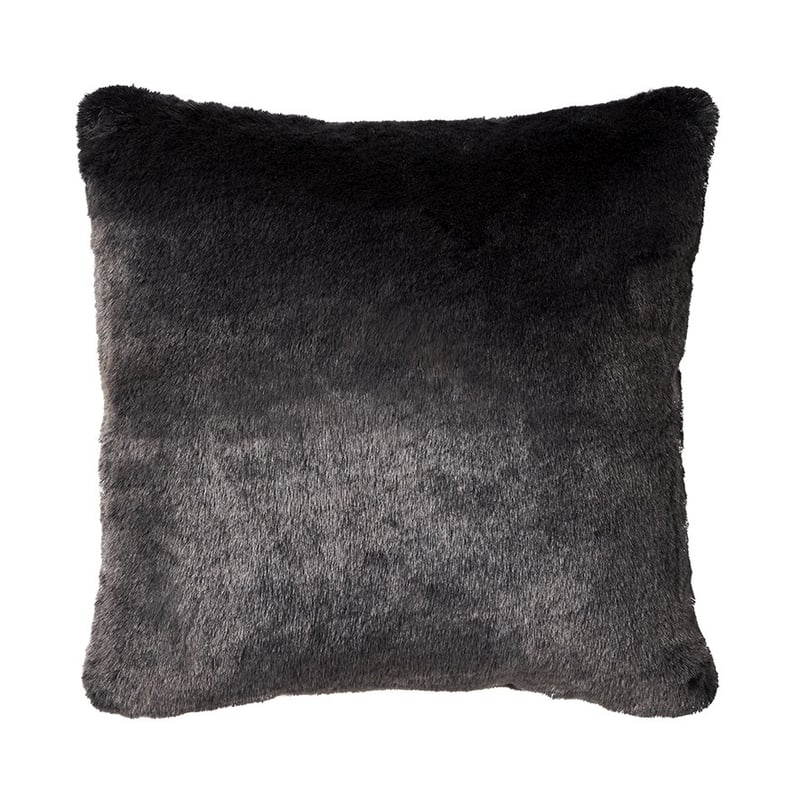 Montana Charcoal Fur Cushion 