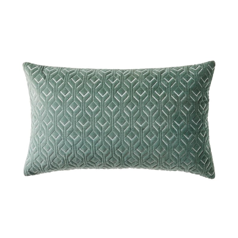 Sacramento Green Velvet Cushion