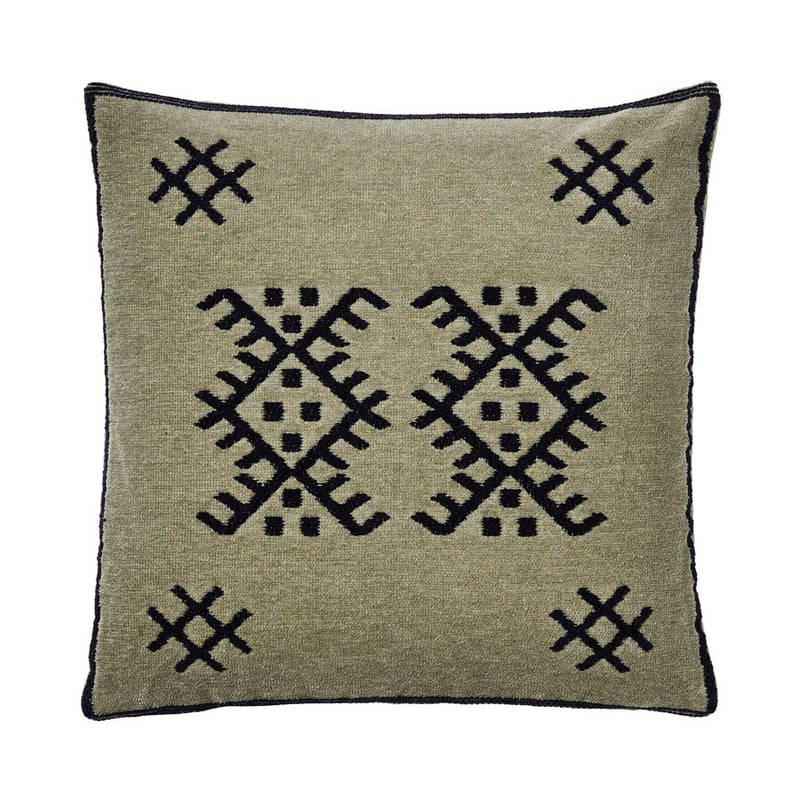 Enzo Sage Tribal Cushion 