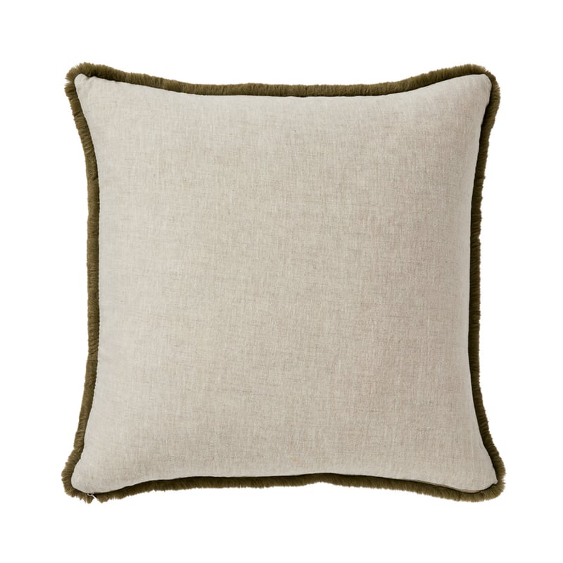 Astoria Green Fur Cushion