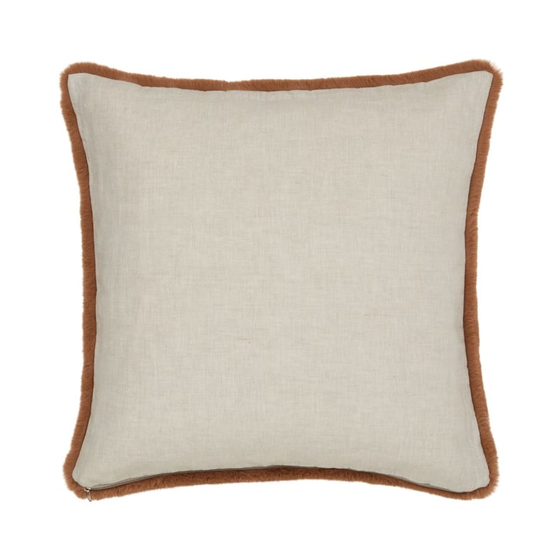 Astoria Caramel Fur Cushion