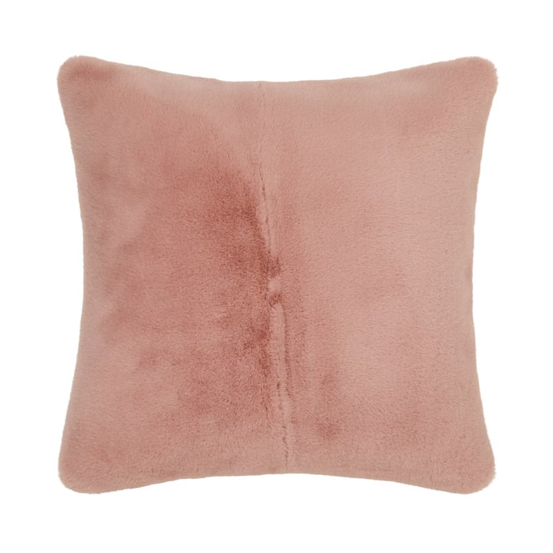 Astoria Rose Quartz Fur Cushion