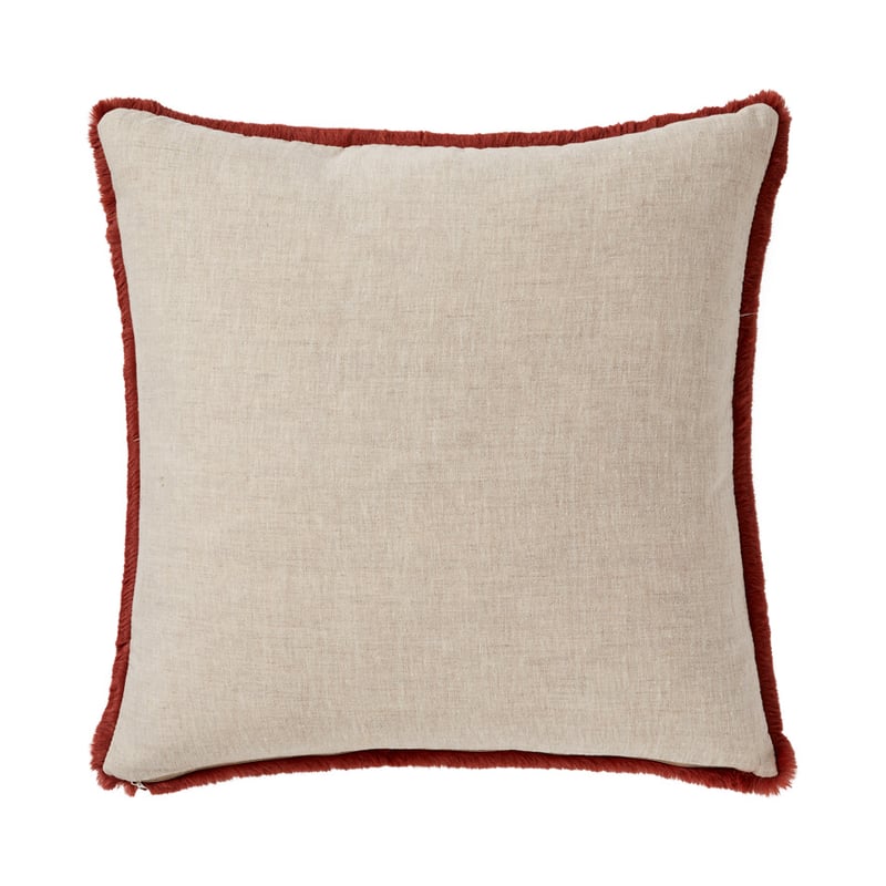 Astoria Rust Fur Cushion