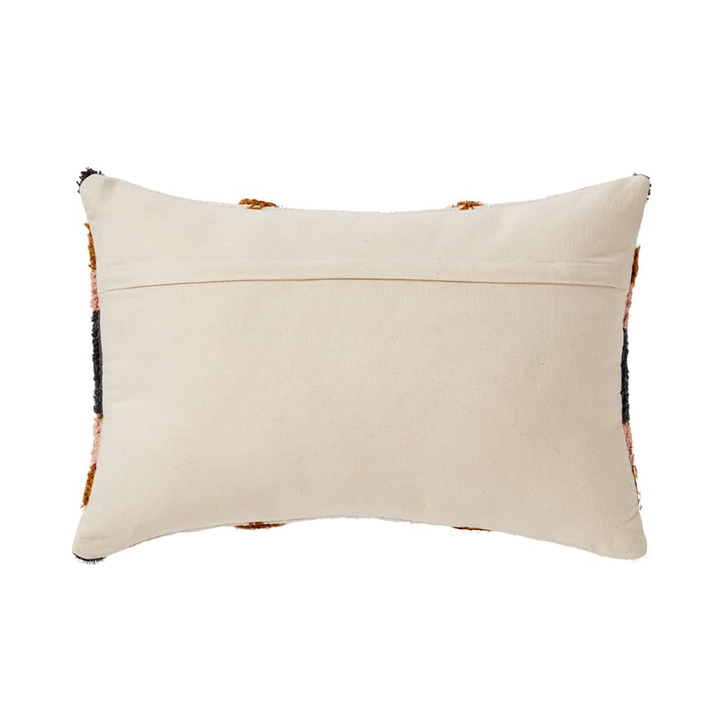 Gibson Tufted Blue & Amber Cushion