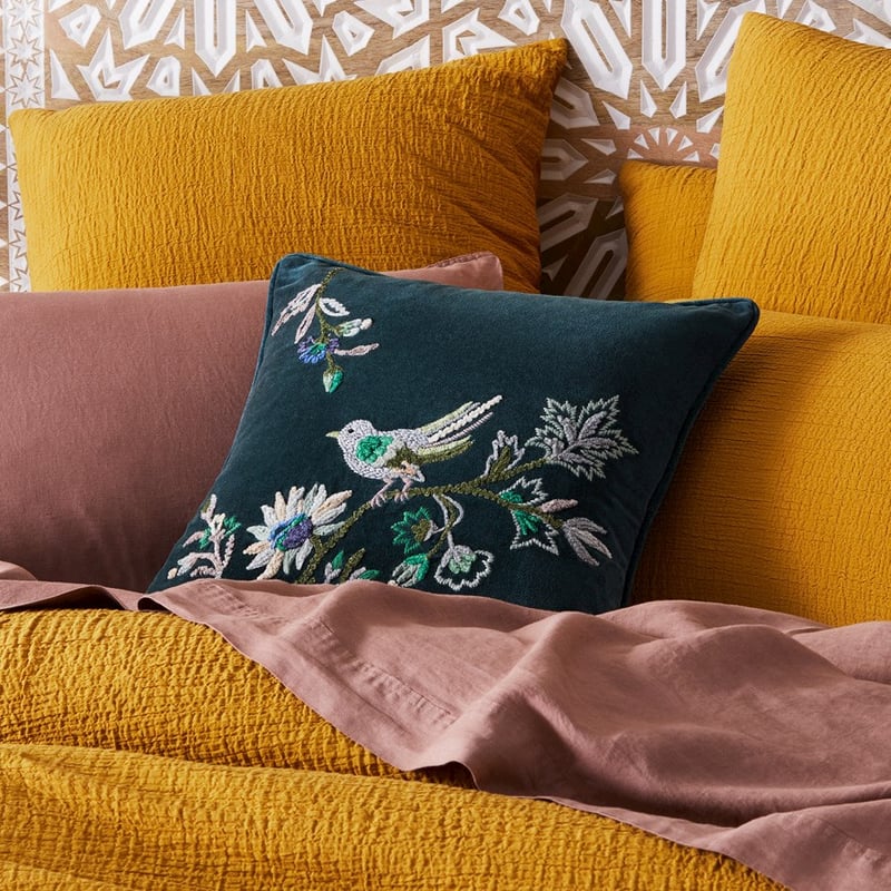 Monet Emerald Cushion