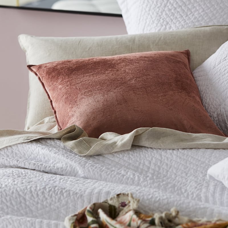 Cairo Velvet Rose Cushion 