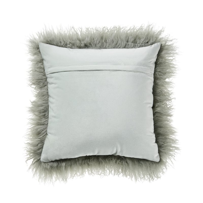 Mongolian Sage Sheepskin Cushion 