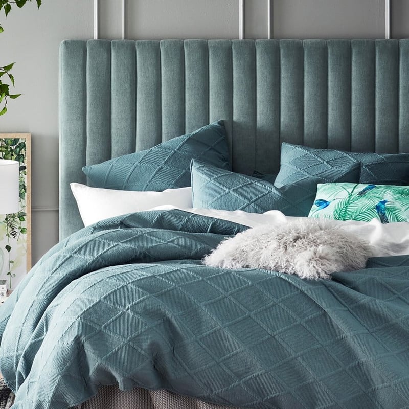 Mongolian Silver Sheepskin Cushion 