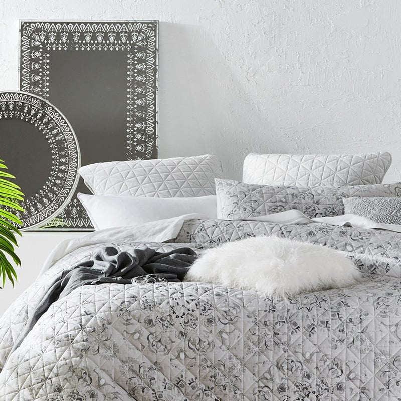 Mongolian Winter White Sheepskin Cushion 