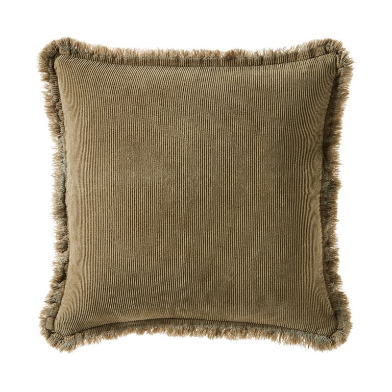 Corduroy Aloe Green Cushion 