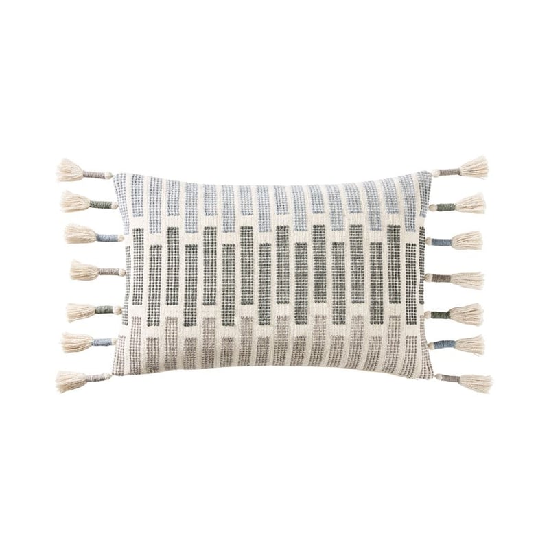 Palermo Blue and Grey Cushion