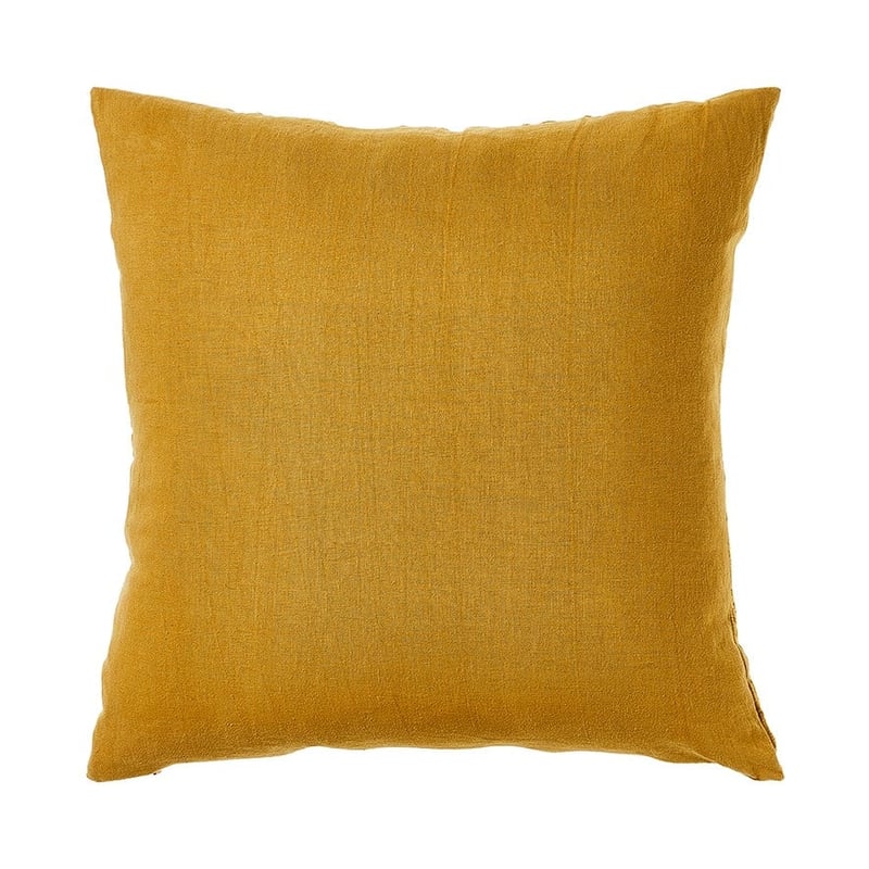 Madaya Mustard Linen Cushion  