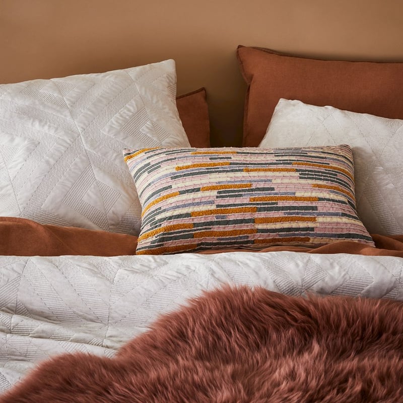 Elements Natural & Green Cushion