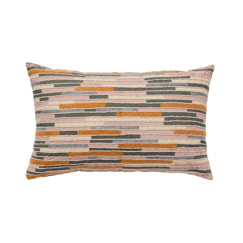 Elements Natural & Green Cushion