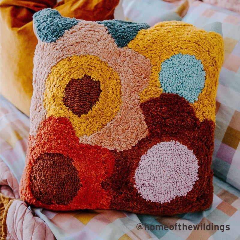 70's Floral Multi Cushion