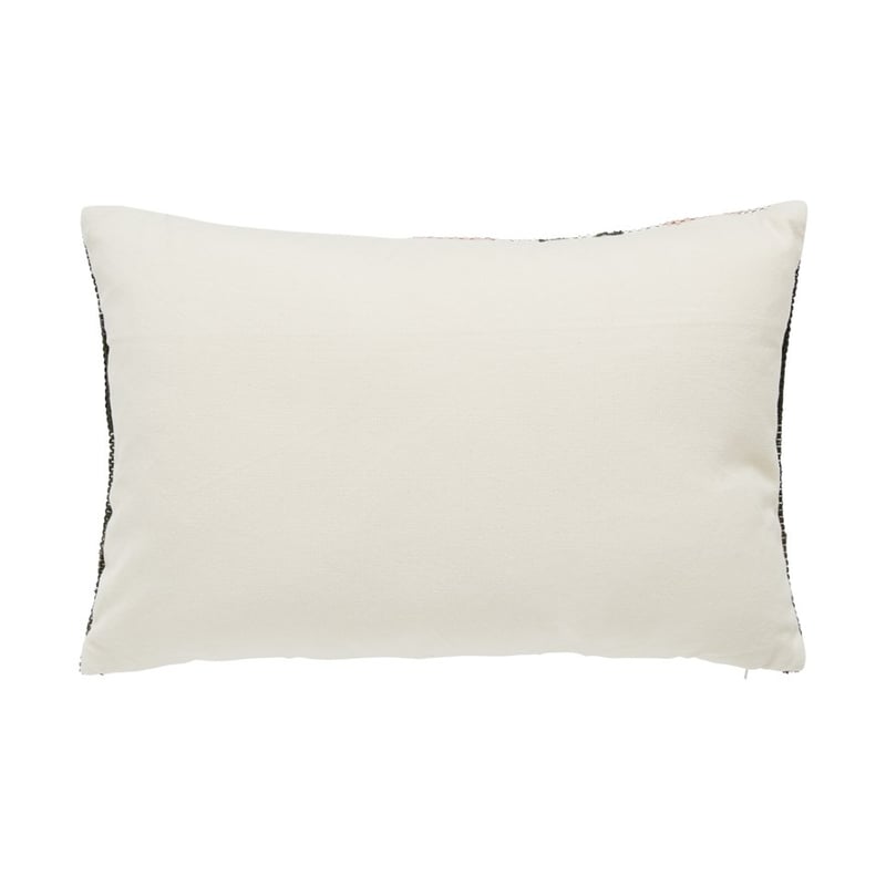 Sierra Nude Pink & Forest Check Cushion