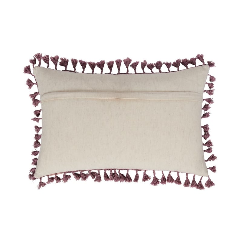 Assakina Pink & Mauve & Bronze Long Cushion 