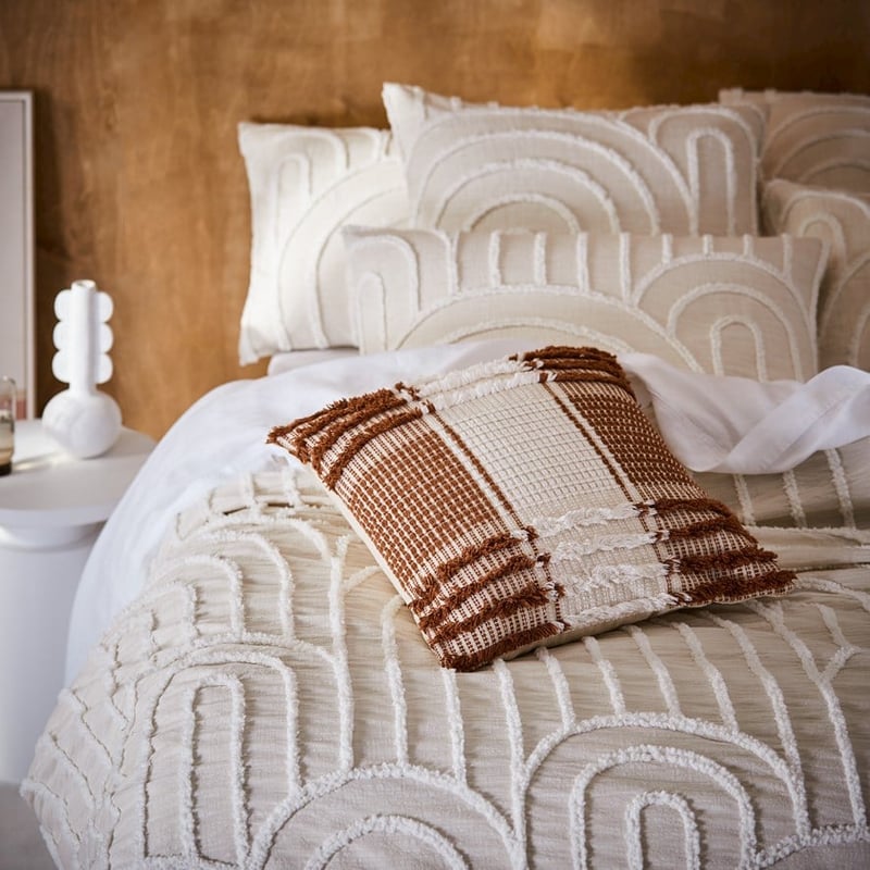 Laya Brown & Natural Cushion