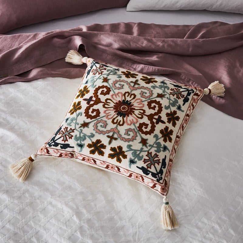 Misha Pink & Teal Cushion