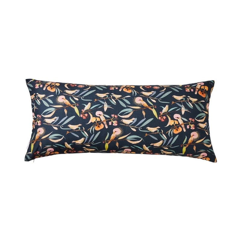 Dana Kinter Love Blooms Midnight Cushion