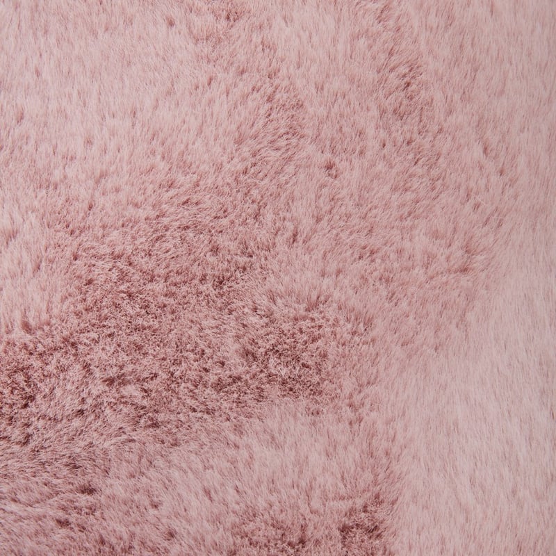 Astoria Dusty Pink Fur Floor Cushion