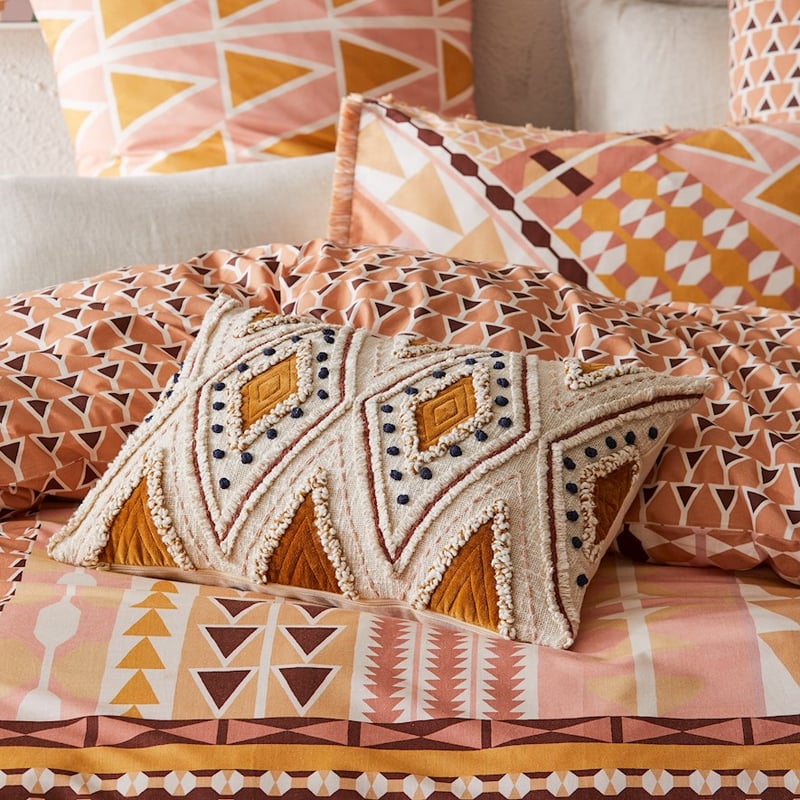 Harley Natural & Amber Cushion