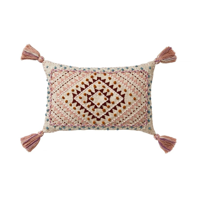 Hazel Pink & Blue Cushion 