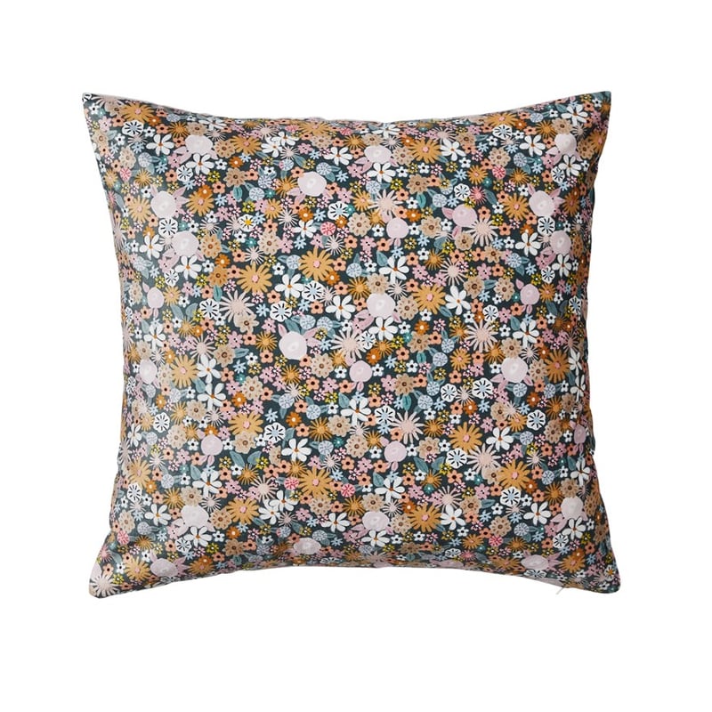 Garden Bloom Green & Pink Cushion 