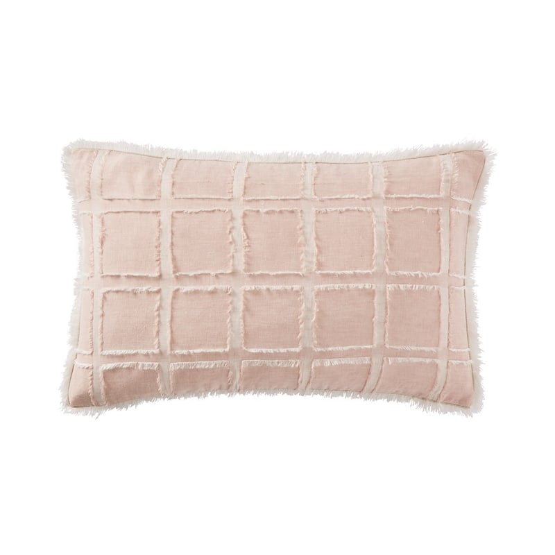 Pasquale Blush Linen Cushion 