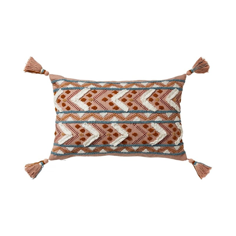 Surat Pink and Blue Cushion 