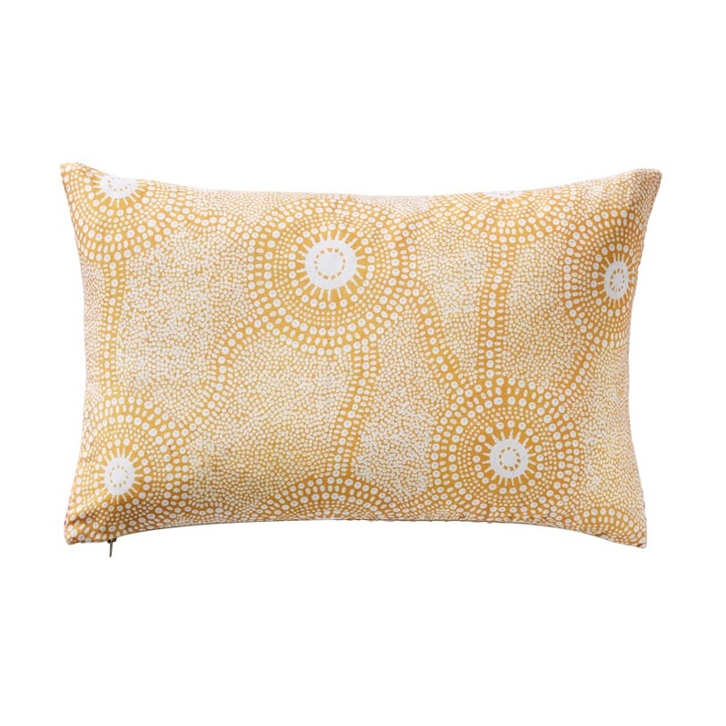 Brad Turner Printed Linen Cushion 35x55cm Bujera Jilbi 