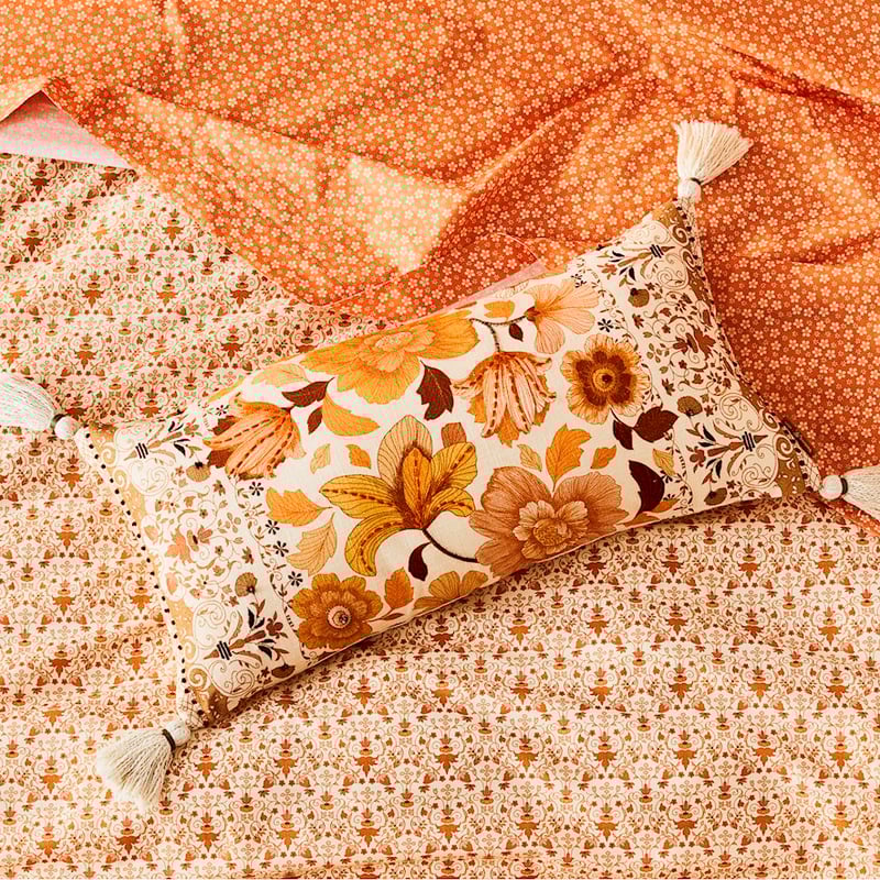 Wandering Folk Dawn Floral Cushion