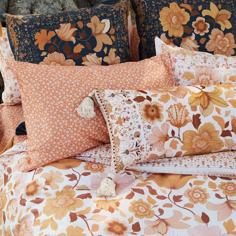 Wandering Folk Dawn Floral Cushion
