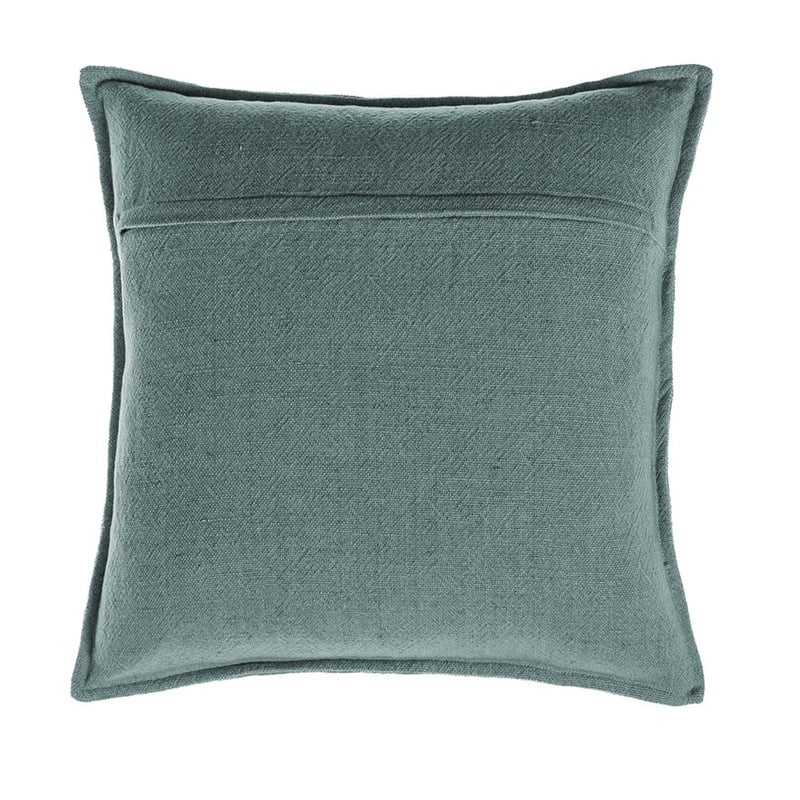 Vintage Washed Linen Cotton Sea Glass Cushion