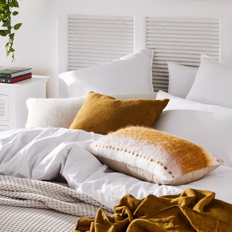 Malmo Chartreuse Linen Cushion