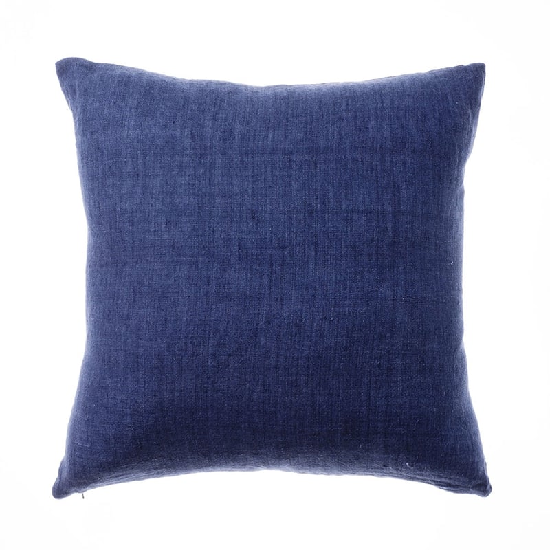 Malmo Linen Indigo Cushion