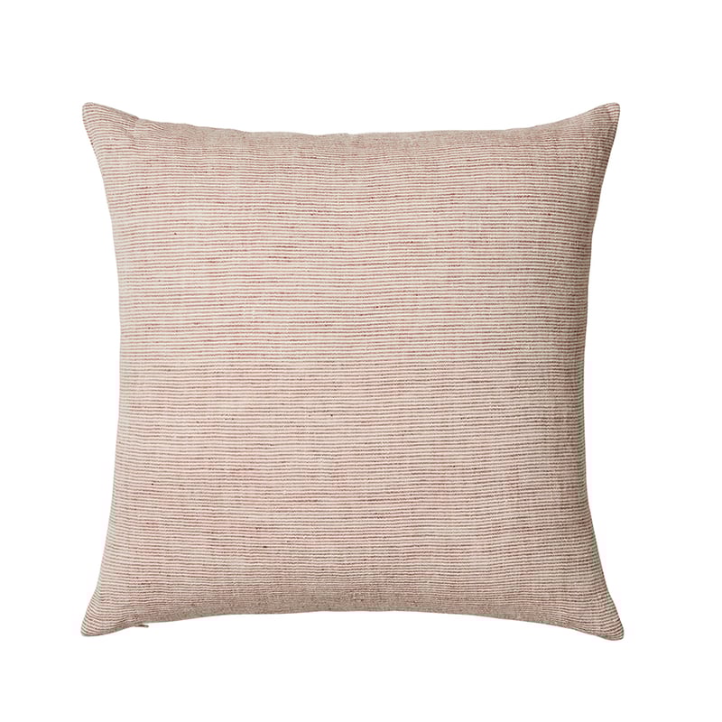 Malmo Linen Red Stripe Cushion