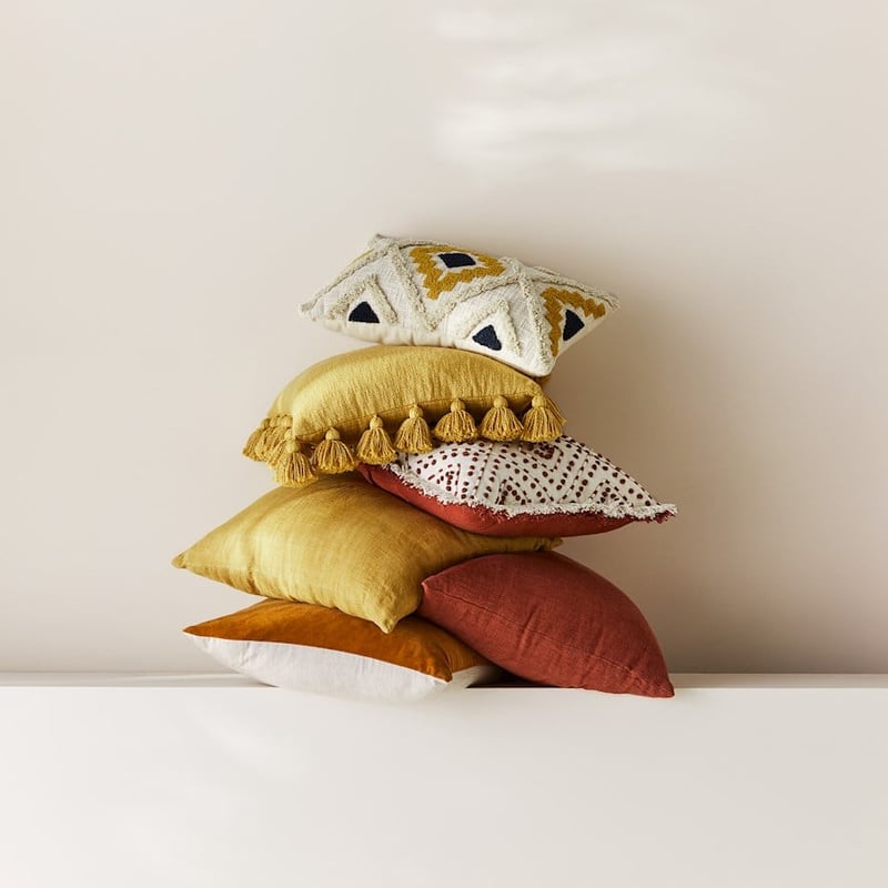 Malmo Honey Linen Cushion